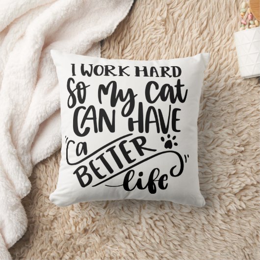 猫好き クッション (ブランケット)