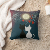 猫好き クッション (ブランケット)