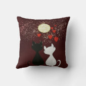 猫好き クッション (裏面)