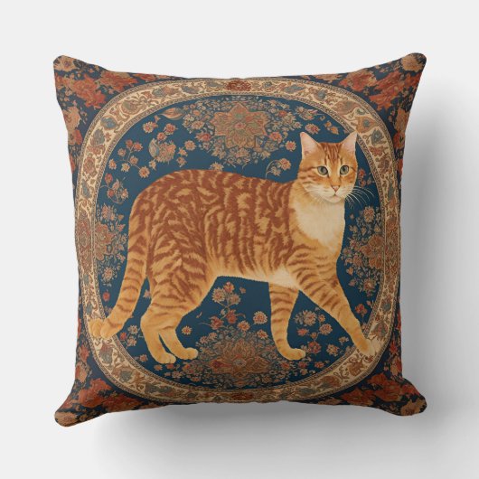 猫好き クッション (裏面)