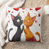 猫好き クッション (ブランケット)