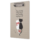 猫好き クリップボード (左)