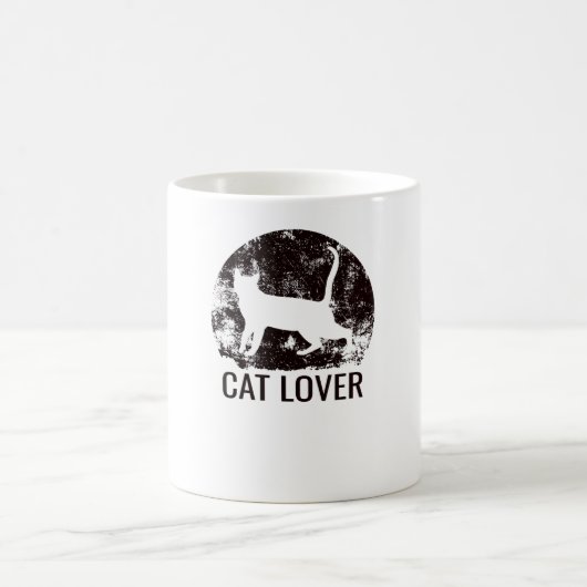猫好き コーヒーマグカップ (中央)
