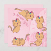 猫好き シーズンカード (正面/裏面)