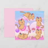 猫好き シーズンカード (正面/裏面)