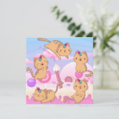 猫好き シーズンカード (スタンド正面)