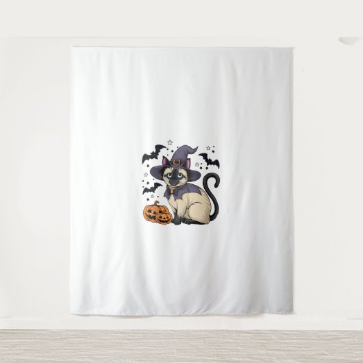 猫好き タペストリー (正面)