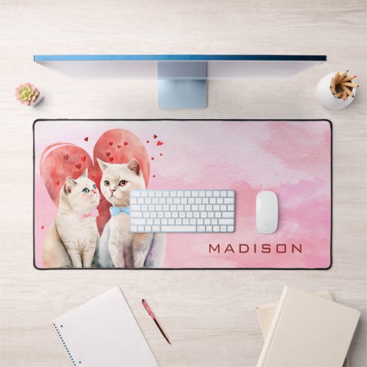 猫好き デスクマット (オフィス1)
