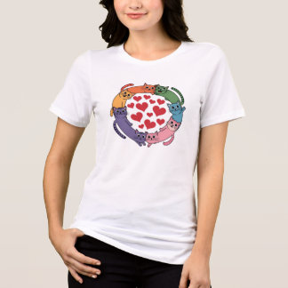 猫好き トライブレンドＴシャツ