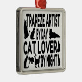 猫好き・トラペーズ・アーティスト メタルオーナメント (右)