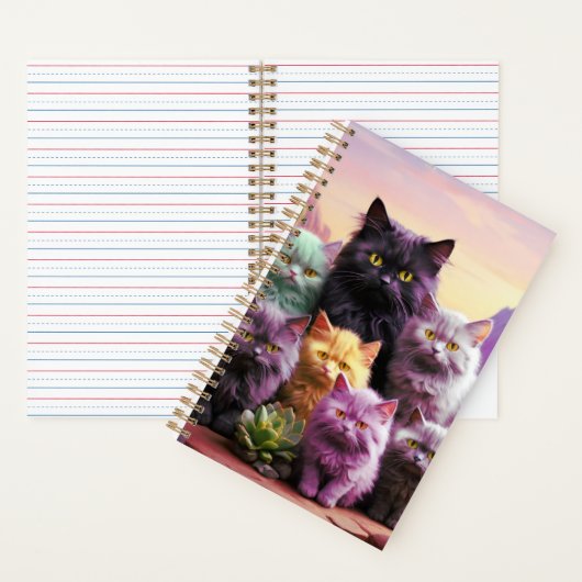 猫好き ノートブック (内側)