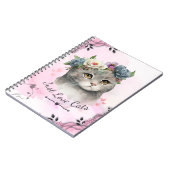 猫好き ノートブック (左側)