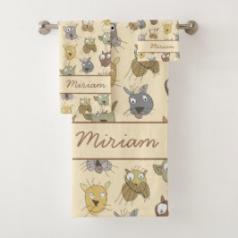 猫好き バスタオルセット