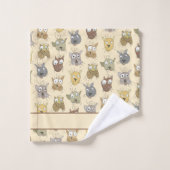 猫好き バスタオルセット (ウォッシュタオル)