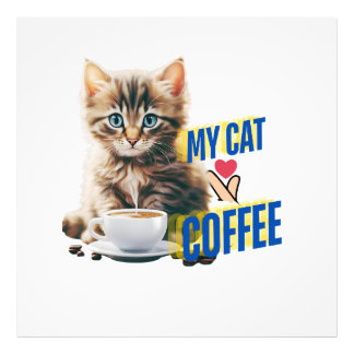 猫好き フォトプリント           