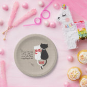 猫好き ペーパープレート (パーティー)