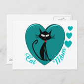 猫好き ポストカード (正面/裏面)