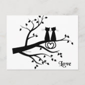 猫好き ポストカード (正面)