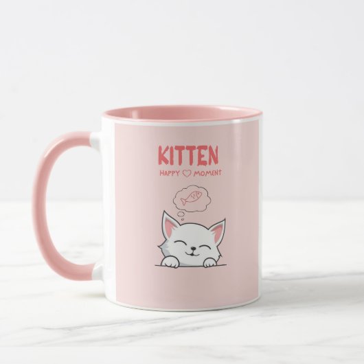 猫好き マグカップ (左)