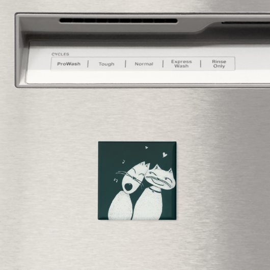 猫好き マグネット (インサイチュ (食洗機))