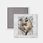 猫好き マグネット (正面/裏面)