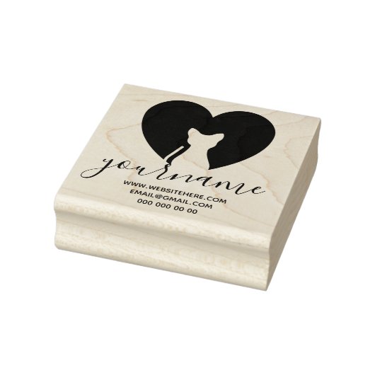 猫好き ラバースタンプ (スタンプ)