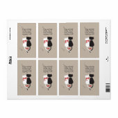 猫好き ラベル (フルシート)