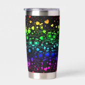 猫好き 保温保冷タンブラー (右面)