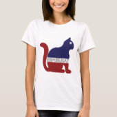 猫好き |共和党議員の共和党員 Tシャツ (正面)