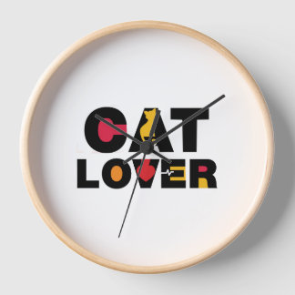 猫好き 壁時計