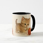 猫好き-最高の友人 マグカップ (正面右)