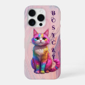 猫好き iPhoneケース (裏面)