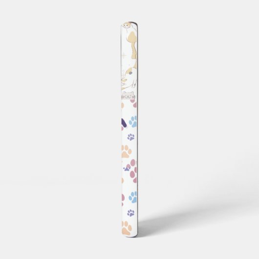 猫好き SAMSUNG GALAXYケース (左側面)