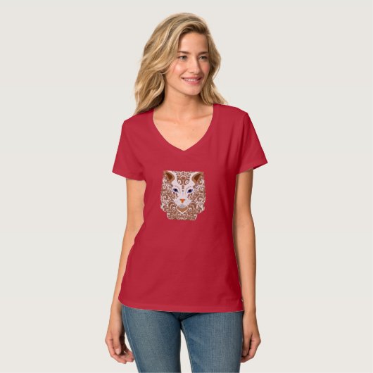 猫好き Tシャツ (正面フル)