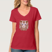 猫好き Tシャツ (正面)