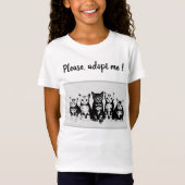 猫好き Tシャツ (正面)