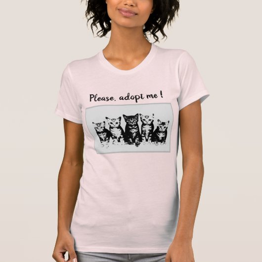 猫好き Tシャツ (正面)