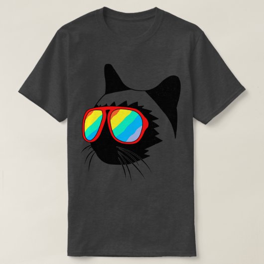 猫好き Tシャツ (デザイン正面)