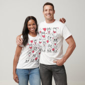 猫好き Tシャツ (ユニセックス)
