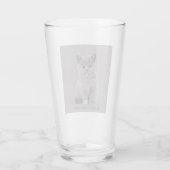 猫好きTシャツ タンブラーグラス (裏面)