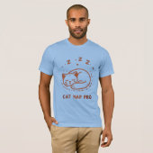 猫好きTシャツ Tシャツ (正面フル)