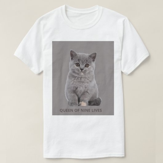 猫好きTシャツ Tシャツ (デザイン正面)