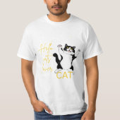 猫好きTシャツ Tシャツ (正面)