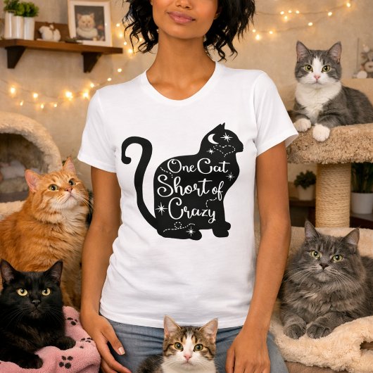 猫好きT熱狂するシャおもしろいツが1匹足りない Tシャツ