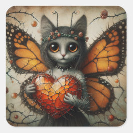 猫妖精 スクエアシール