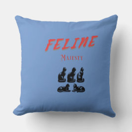 「猫威厳のある」。.. クッション
