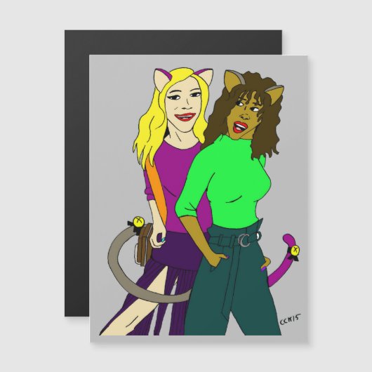 猫娘 (正面/裏面)