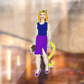 猫娘 ウィンドウサイン (シート2)