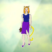 猫娘 ウィンドウサイン (シート3)