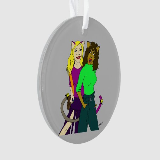 猫娘 オーナメント (正面)